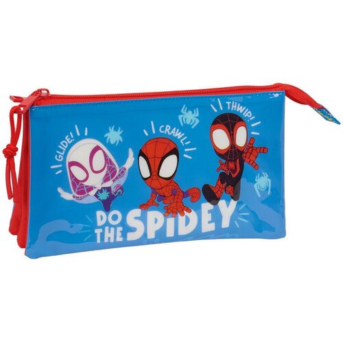 Spiderman Spidey Marvel trostruka pernica Slike