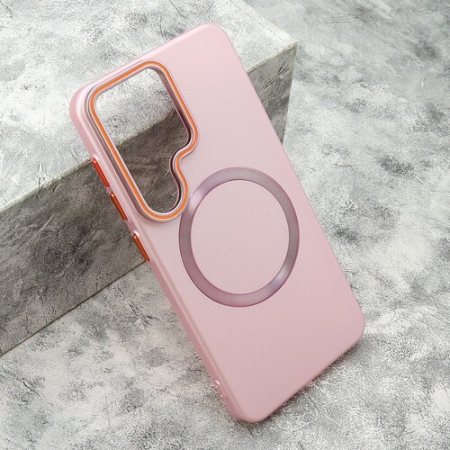  Maska PRO CASES MagSafe za Samsung S921B Galaxy S24 5G/ roza Slike