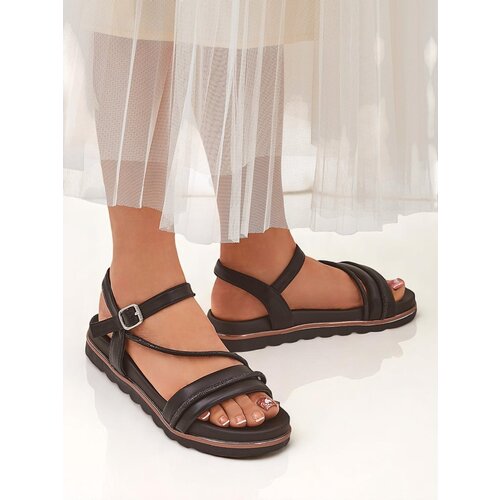 Resti Royal Fashion Women's Rhinestone Wedge Sandals Magnol Cene