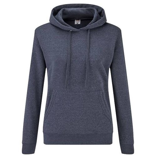 Fruit Of The Loom Granatowa bluza z kapturem Hooded Sweat Cene