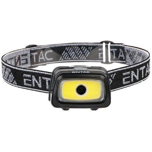 Entac Naglavna LED svetilka 5+3W XPE+COB, črna Cene