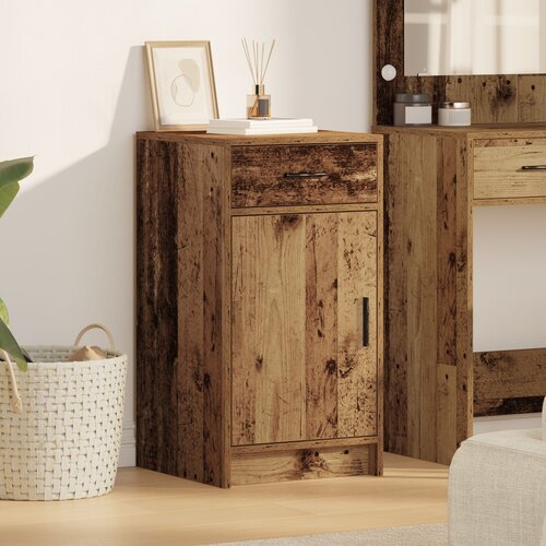 VidaXL Staro Drvo Konstruirano Drvo Srednje Rustikalni Sideboard Slike