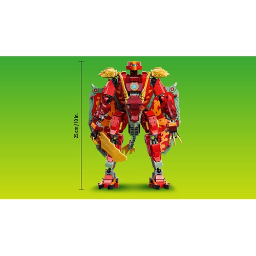 Lego LEGO&amp;reg; NINJAGO&amp;reg; - Wyldfyrejin transformirajući mehanički zmaj (71868) Slike