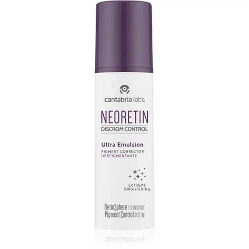 Neoretin Discrom control Ultra Emulsion lahka nočna emulzija proti pigmentnim madežem 30 ml