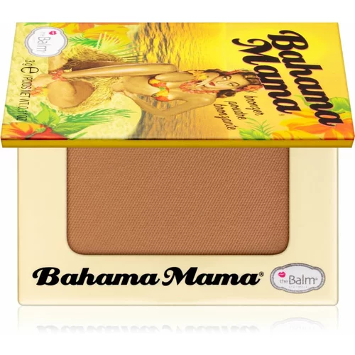TheBalm Bahama Mama Travel Size bronzer, senčilo za oči in puder za konture v enem 3 g
