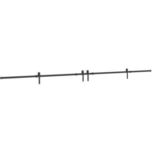  Pribor za klizna vrata 427 cm čelični crni Slike