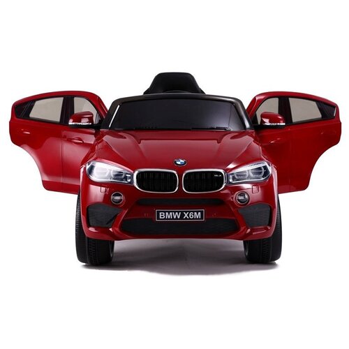  Licencirani auto na akumulator BMW X6 - crveni/lakirani Slike