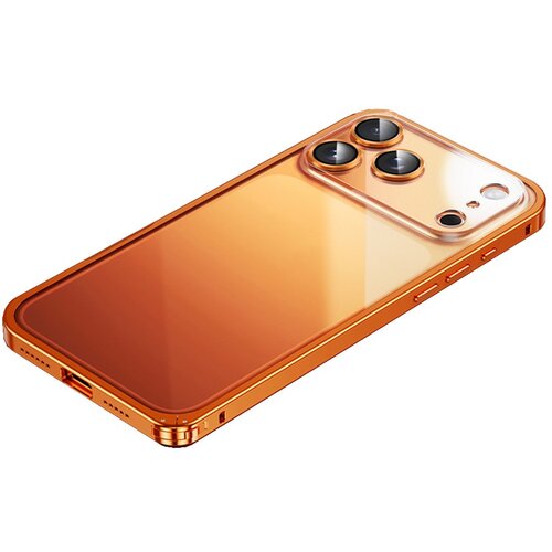 INF Oranžen magnetni vzmetni prozoren ovitek, združljiv z iPhone 17 Pro, (5000275147) Cene