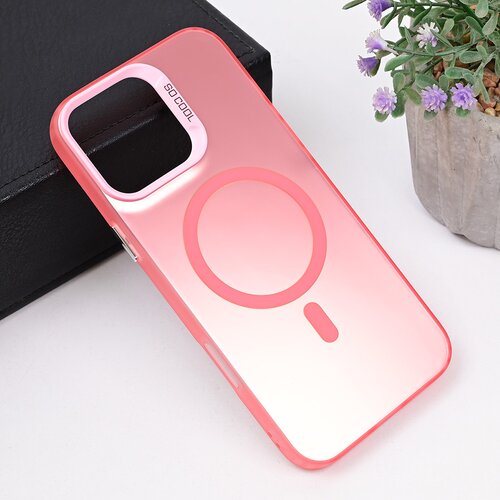 Teracell torbica Magsafe Clear za iPhone 16 Pro Max 6.9 roze Slike