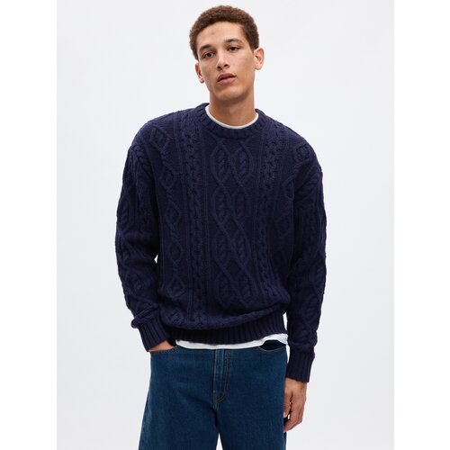 GAP Knitted sweater with mixed wool - Men Cene