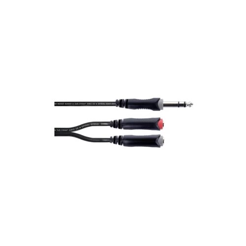Cordial 14890 utičnica audio Y-adapter [1x klinken utikač 6.3 mm (stereo) - 2x klinken utičnica 6,3 mm (mono)] 0.30 m cr Cijene