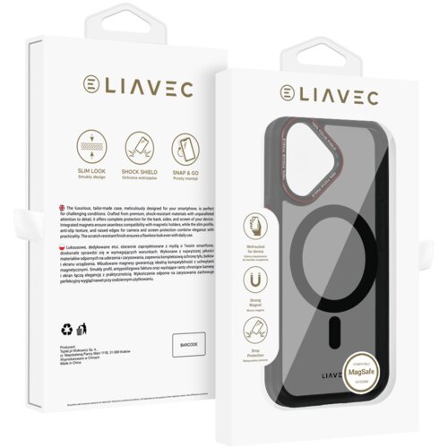 LIAVEC Hybrid Smoke Magsafe maska za iPhone 16 Cijene