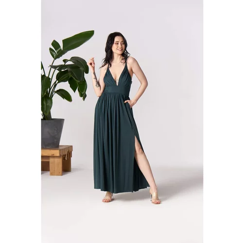 By Your Side Woman's Dress Zinnia Emerald