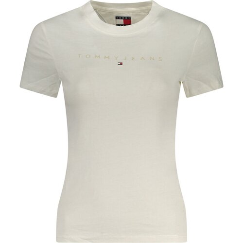 Tommy Jeans Ženska majica, Bela Cene