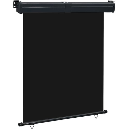 Balkonska bočna tenda 145 x 250 cm crna Cijene