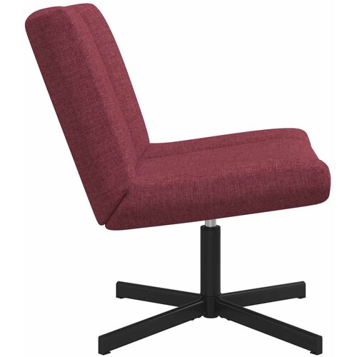  Stolica na kotačiće 63 x 75 x 76 cm tkanina Slike