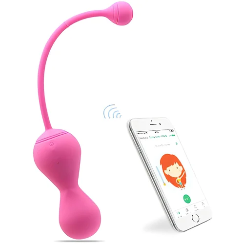 Magic Motion Kegel Master - Smart geisha ball duo (ljubičasta)