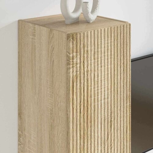  zidni ormar 2 pcs Sonoma 30 x 31 x 100 cm Konstruirano drvo Slike