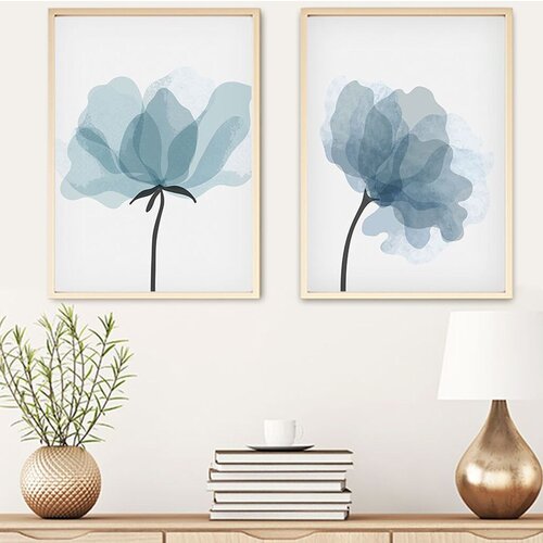 Wallity dekorativna slika Huhu24 - 70 x 50, 50x70cm, 2 dela Slike