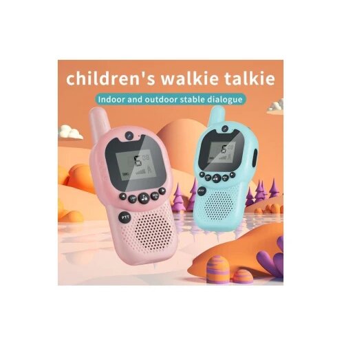  Djeciji Walkie Talkie Blue-Pink Slike