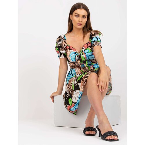 Italy Moda Dress-DHJ-SK-15836.51-black-blue Slike