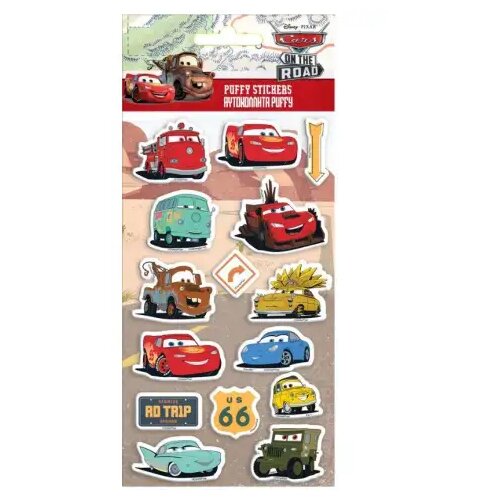 Luna Disney Cars 3D set naljepnica na listu od 10x22 cm Cene
