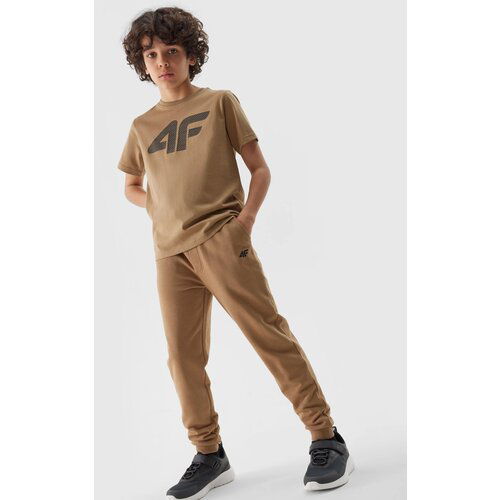 4f boys' jogger sweatpants - beige Slike