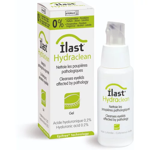  Ilast HydraClean, čistilni gel za veke in občutljivo kožo