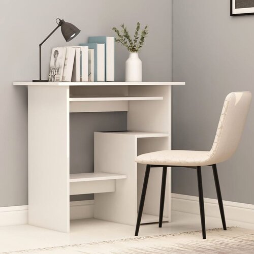  Radni stol bijeli 80 x 45 x 74 cm od iverice Cijene