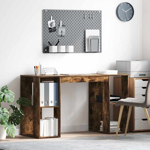  Stol Dimljeni hrast 130 x 50.5 x 75 cm Konstruirano drvo Cijene