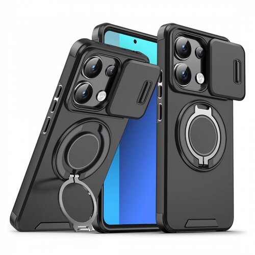  Torbica CamShield Ring stand za Xiaomi Redmi Note 13 Pro 4G (EU) crna Cene