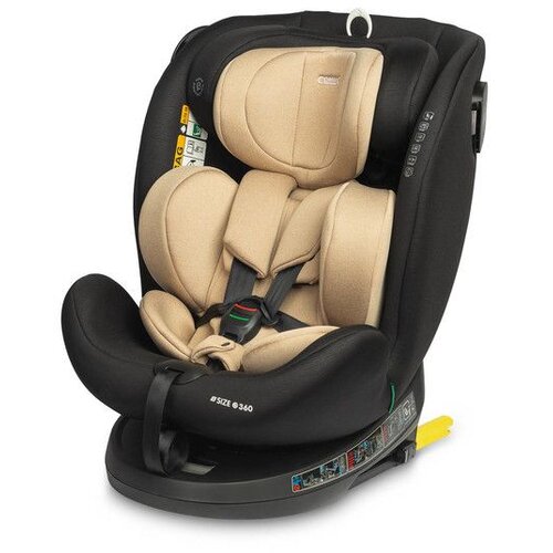 CARETERO Commo i-Size rotirajuća autosjedalica 40&amp;ndash;150 cm, bež Slike