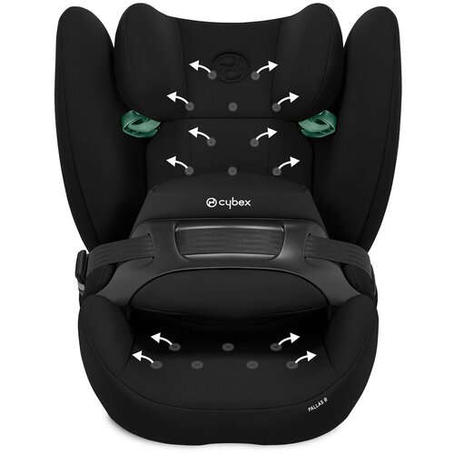 Cybex Silver&amp;reg; dječja autosjedalica pallas&amp;trade; b i-size 1/2/3 (76-150 cm) pure black Slike