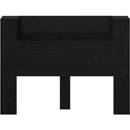  Krevetna ploča s LED-om Zidne Crni hrast 140 x 16 5 x 103 5 cm - Crni hrast 140 cm Slike