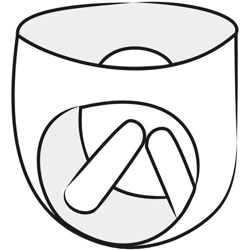 Latex žensko donje rublje s 2 unutarnja dilda na pumpanje (crno) - M Slike