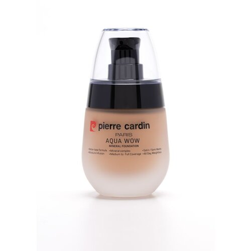 Pierre Cardin Paris Cosmetics pierre cardin aqua wow mineral tečni puder medium skin with very warm Slike