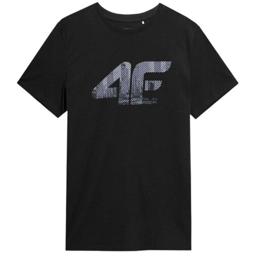 4f Majice s kratkimi rokavi M309 Črna Cene