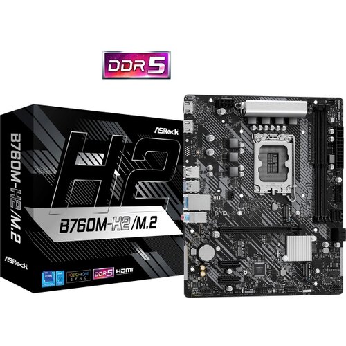 AsRock MB s1700 B760M-H2/M.2 DDR5 Slike