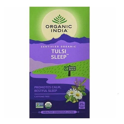 Organic India tulsi sleep čaj bez kofeina 25 kesica Slike