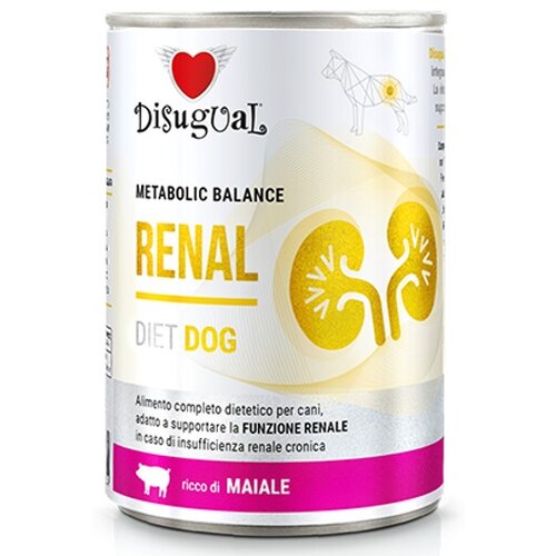 Disugual Disigual veterinarska dijeta za pse konzerva Renal - Pork 400g Cene