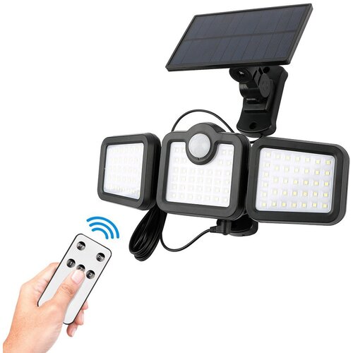 Forever Solarna LED svetilka s senzorjem gibanja PIR in vgrajena polnilna baterija 2400mAh Cene