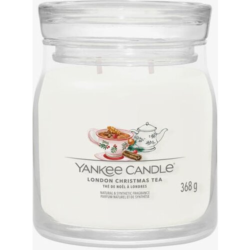 Yankee Candle Signature Medium Jar 2 Wicks - London Christmas Tea Universal Cene