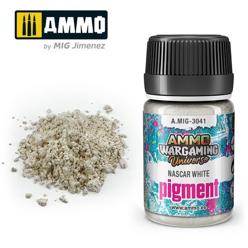 AMMO by MIG Jimenez pigment nascar white (nascar bela) Cene