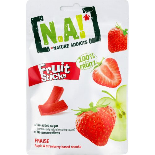 Nature Addicts voćni štapići od jabuke i jagode 35g Cene