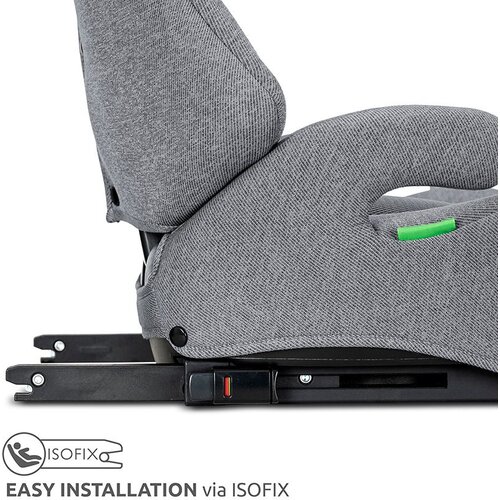 Lorelli Pyxis booster autosjedalica Isofix 125-150 cm, Grey Slike