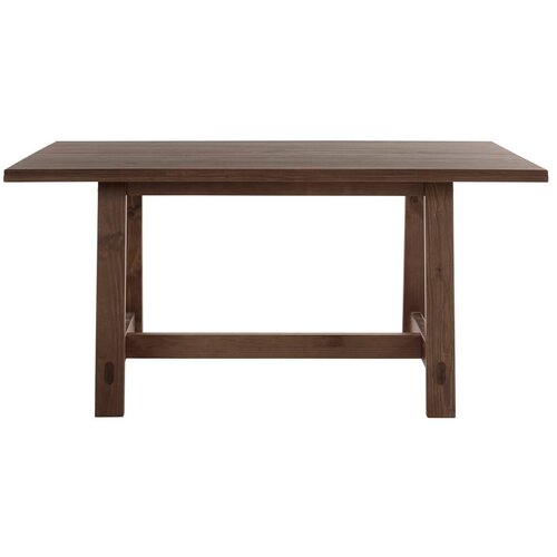 St&amp;oslash;raa Smeđi blagovaonski stol od masivnog bora 90x160 cm Derby &amp;ndash; Slike