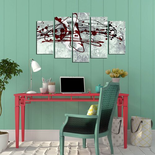 Wallity Set Slika 5ABSMDF-30, 5 Delova Cene