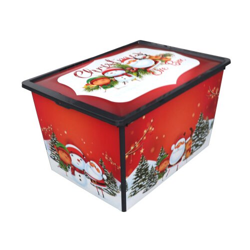 QUTU Kutija za odlaganje 37x52,5x31cm 50l Santa Claus 5472 Cijene