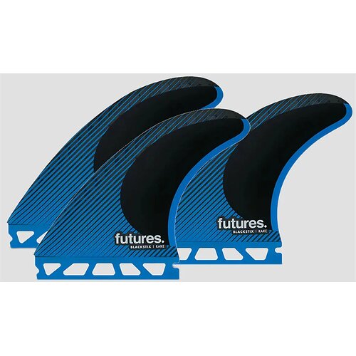 Futures Fins Thruster R6 Blackstix Rake M Fin Set blue Cijene