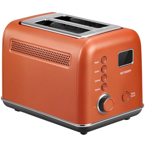 Buydeem 2 Slice Automatic Metal Toaster, model DT730E, color Koi Red, EU DT730E-KR/EU Cene
